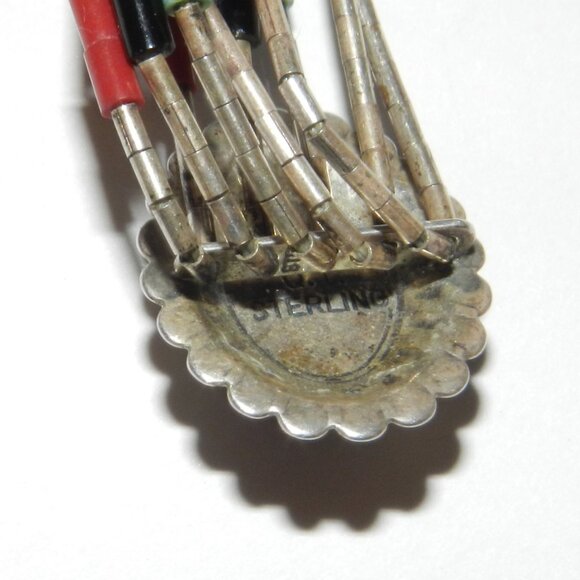 VINTAGE SIGNED QT LIQUID STERLING SILVER BRACELET 7 1/4" LONG - Picture 9 of 14